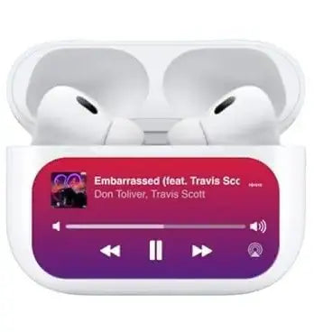 AIR PODS DISPLAY WHITE COLOUR